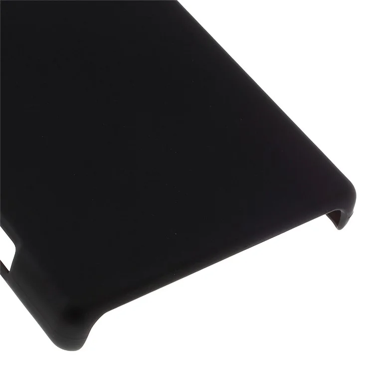 Étui à Couverture Durs en Caoutchouc PC Pour Sony Xperia Z5 Compact - le Noir