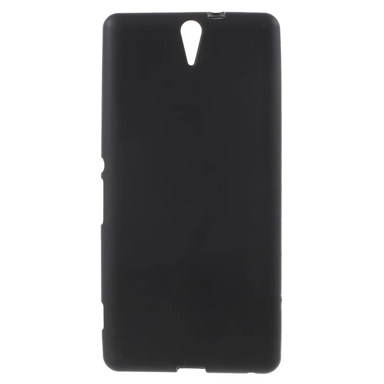Frosted Gel TPU Case for Sony Xperia C5 Ultra E5553 / Ultra Dual E5533 - Black