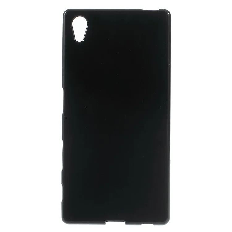 Glossy Candy TPU Case Cover for Sony Xperia Z5 / Z5 Dual - Black