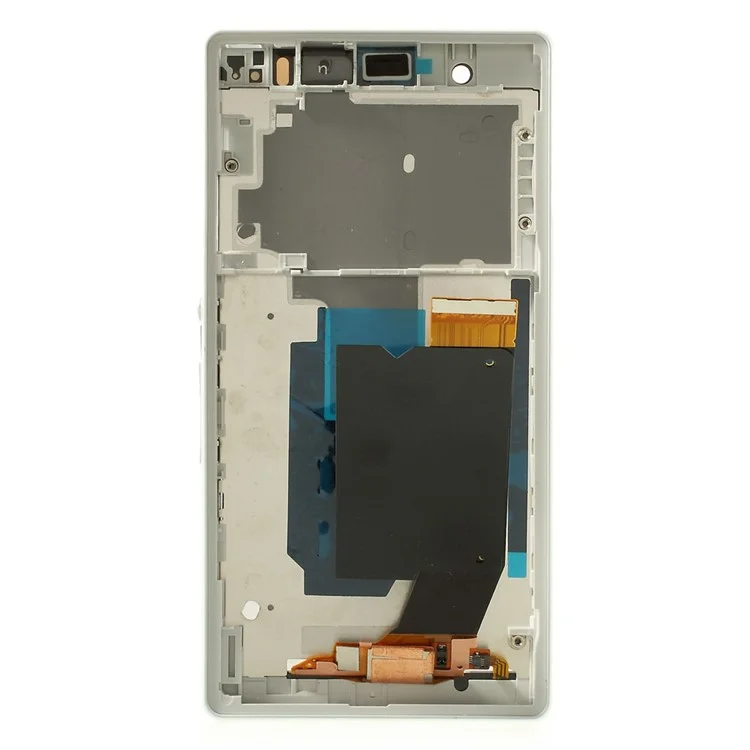 Pour Sony Xperia Z C6603 L36h Écran LCD et Numériseur Avec un Boîtier Avant OEM - Blanche