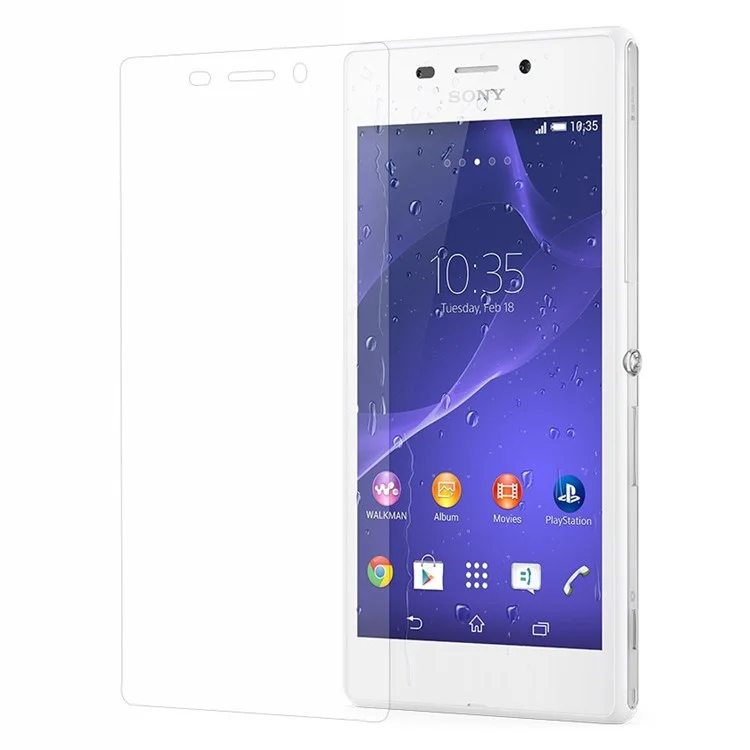 For Sony Xperia M2 Aqua 0.3mm Anti-explosion Tempered Glass Screen Protector Film