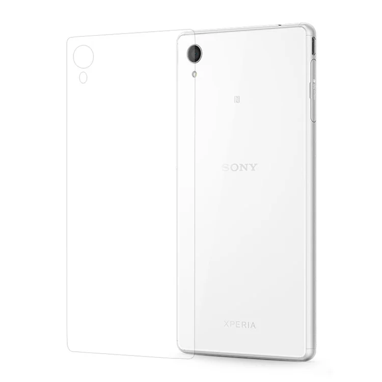 0.3mm Tempered Glass Film Back Guard for Sony Xperia M4 Aqua / Dual (Arc Edge)