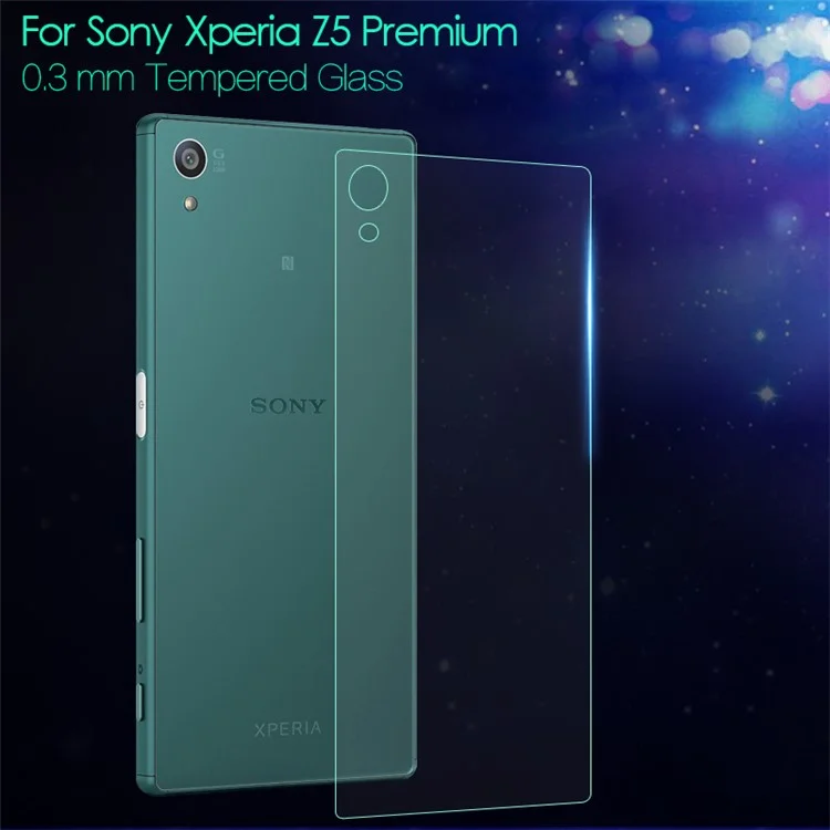 0.3mm 9H Tempered Glass Back Film for Sony Xperia Z5 Premium / Z5 Premium Dual