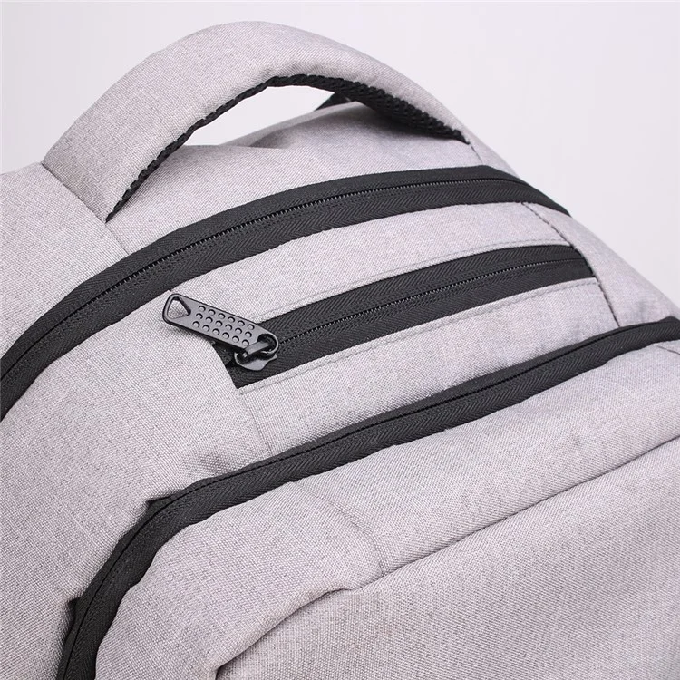 Multi-Functional Large Capacity Waterproof Nappy Baby Bag Travel Backpack for Baby Care - Grey