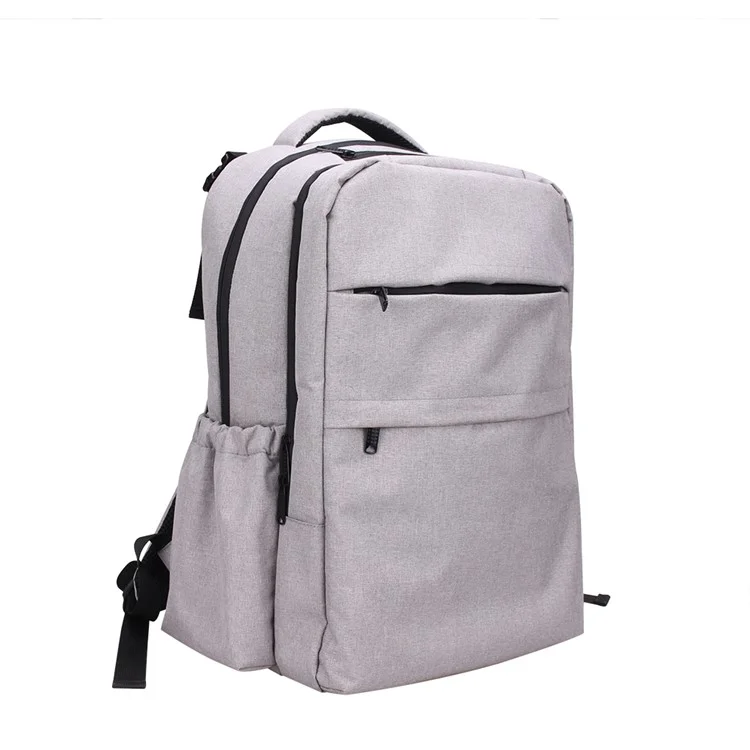 Multi-Functional Large Capacity Waterproof Nappy Baby Bag Travel Backpack for Baby Care - Grey