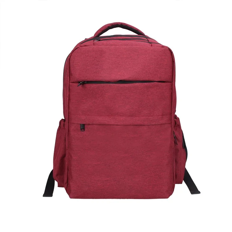 Multi-Functional Large Capacity Maternity Nappy Baby Bag Travel Backpack for Baby Care - Red