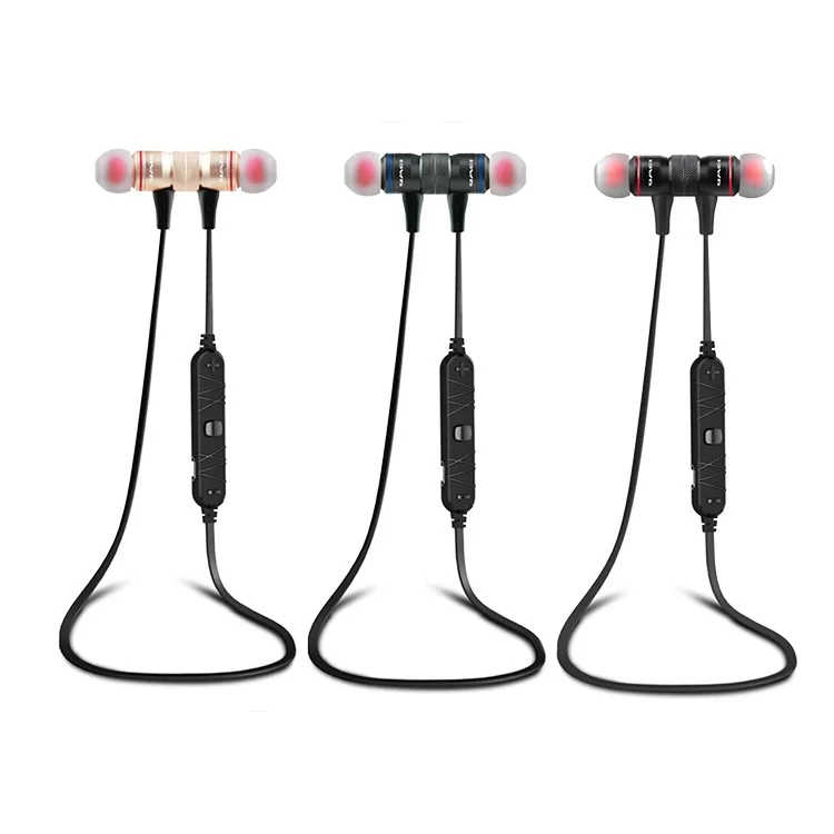 AWEI A920BL Wireless Bluetooth 4.0 Sports Stereo Earphone - Black
