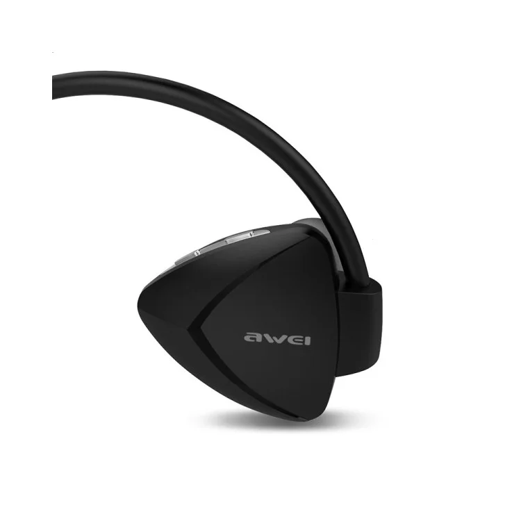 AWEI A840BL Wireless Sports Bluetooth 4.0 In-ear Earphone Headset with Mic NFC - Black