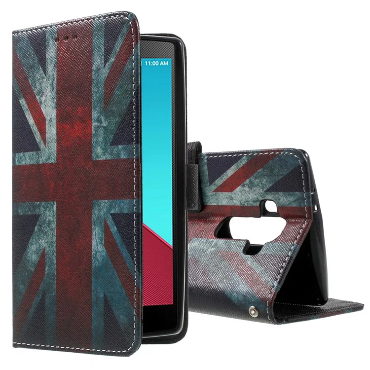 Callfree Vintage Union Jack Flag for LG G4 Leather Card Slots Case