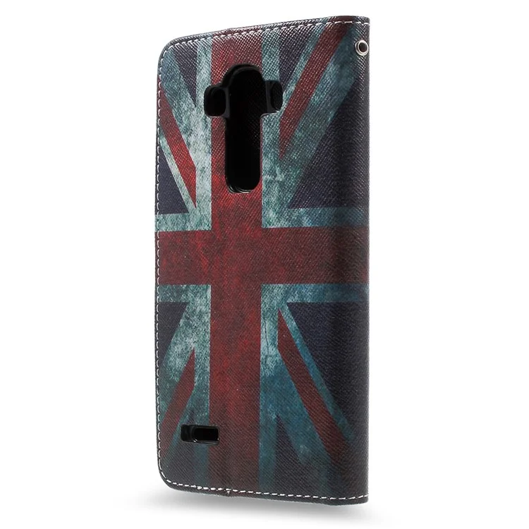 Callfree Vintage Union Jack Flag for LG G4 Leather Card Slots Case