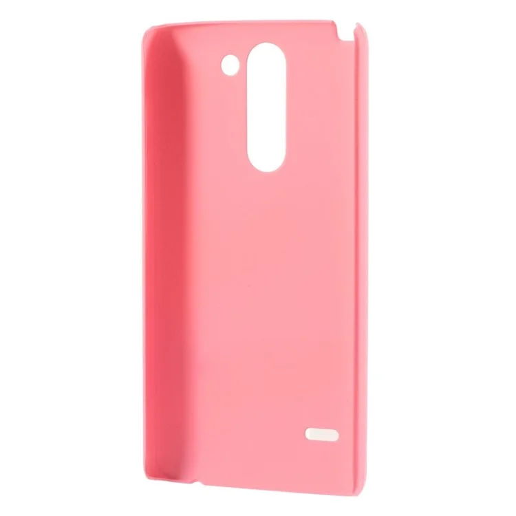 Rubberized Hard Back Case for LG G3 Stylus D690N D690 - Pink
