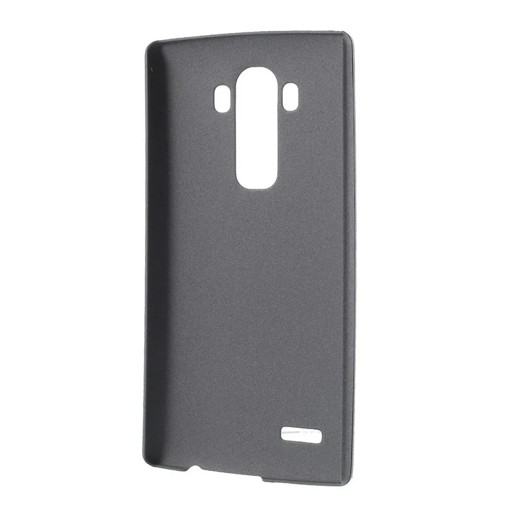 Matte Quicksand Hard Shell Case for LG G4 - Grey
