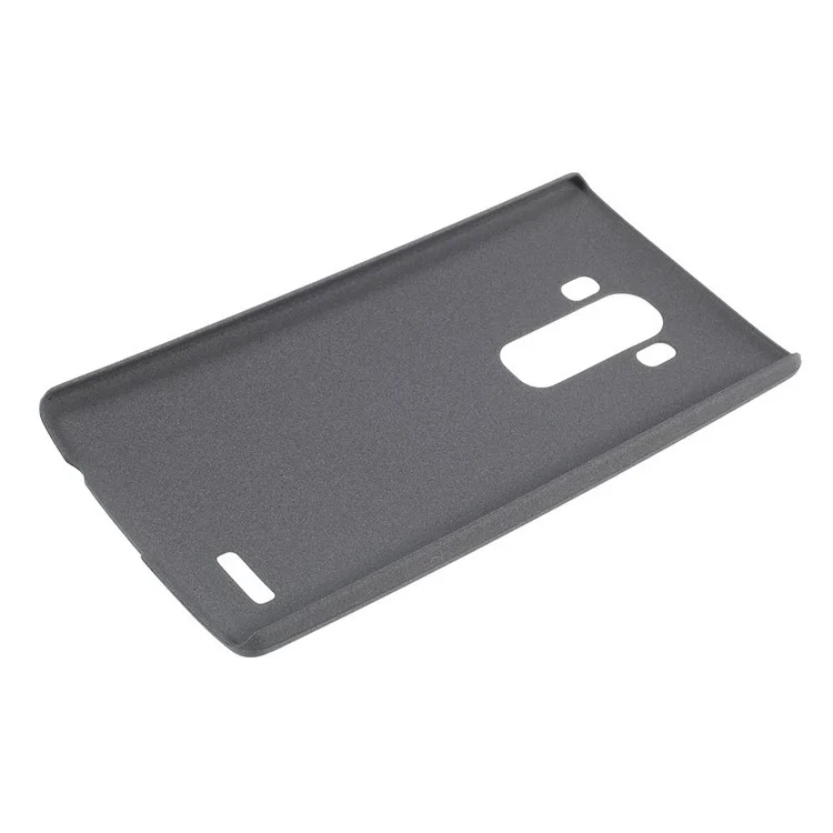 Matte Quicksand Hard Shell Case for LG G4 - Grey