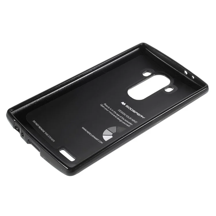 MERCURY GOOSPERY Flash Powder Jelly TPU Case for LG G4 - Black