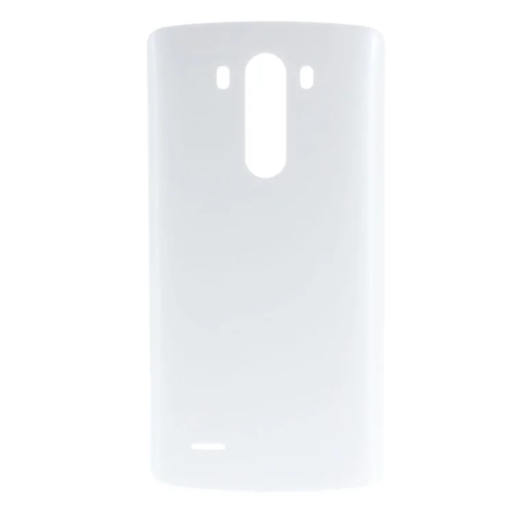 OEM Battery Door Cover Back Housing w/ Wireless Charging IC Chip for LG G3 D850 D851 D855 - White