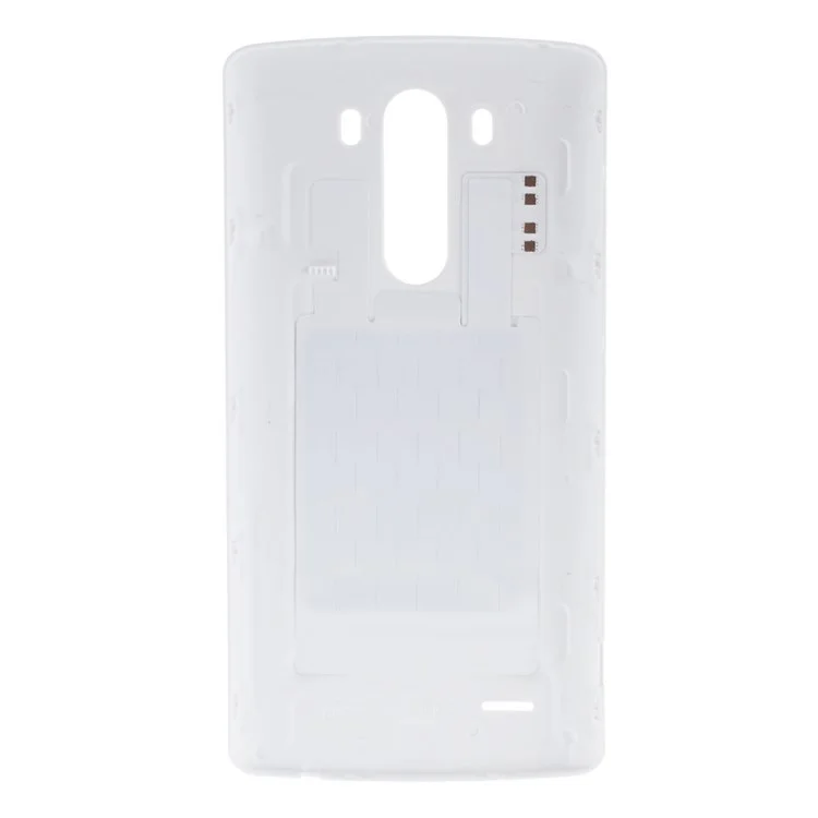OEM Battery Door Cover Back Housing w/ Wireless Charging IC Chip for LG G3 D850 D851 D855 - White