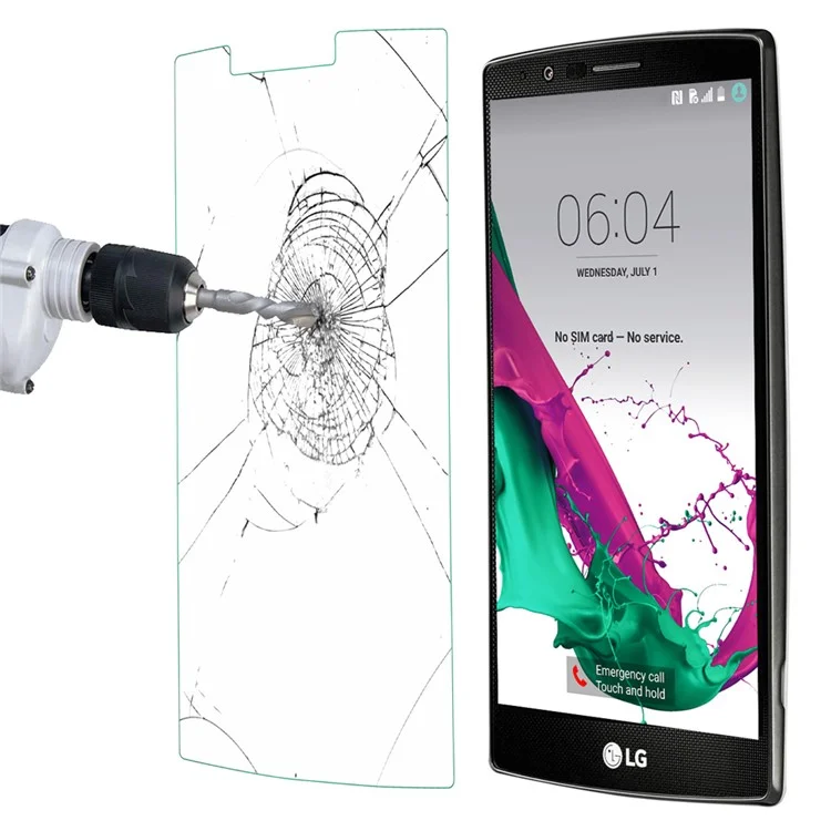 LINK DREAM Tempered Glass Screen Film for LG G4 0.33mm 2.5D Arc Edge