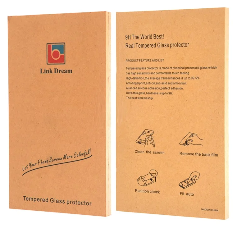 LINK DREAM Tempered Glass Screen Film for LG G4 0.33mm 2.5D Arc Edge