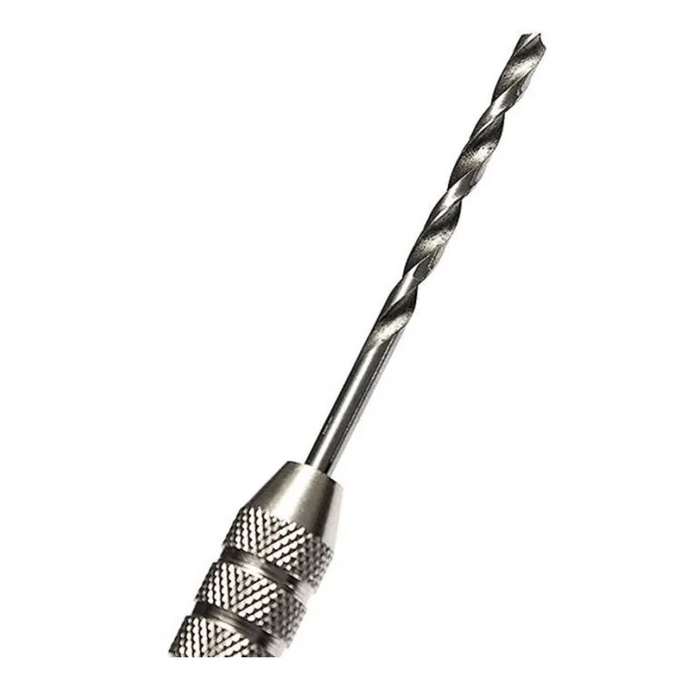 Mini Hand Drill + 10Pcs Twist Drill Bits Tool Kits