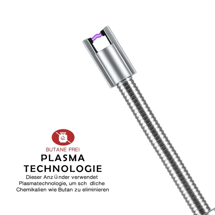 USB Electric Arc Lighter Long Neck Rechargeable Flameless Lighter