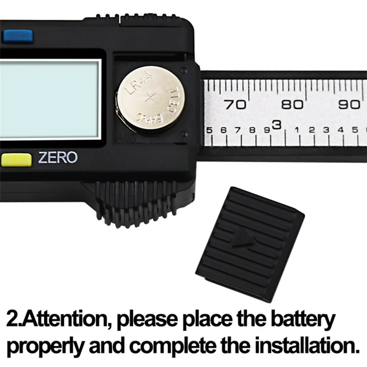 QST EXPRESS 150mm/6inch LCD Digital Electronic Carbon Fiber Vernier Caliper Gauge Micrometer Measuring Tool