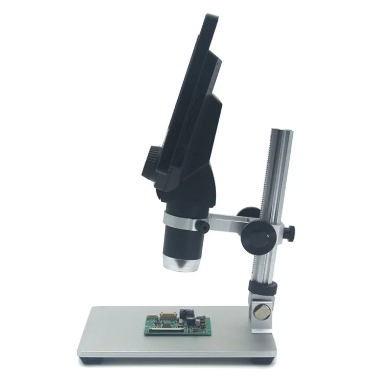 Mustool G1200 Цифровой Микроскоп 12MP 7 Дюйма 1-1200X Непрерывное Усиление Увеличительное Стекло - Штекер Великобритании