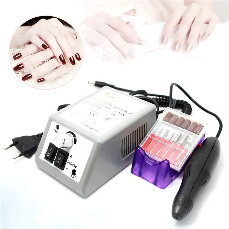 Professional Mercedes 2000 Nail Art Drill Machine Manicure Pedicure Kit - US Plug