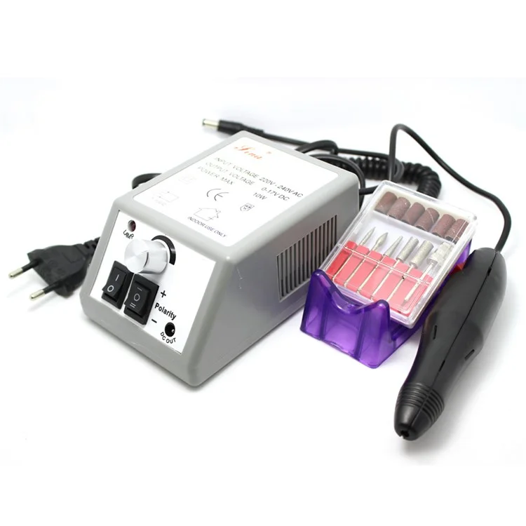 Professional Mercedes 2000 Nail Art Drill Machine Manicure Pedicure Kit - UK Plug