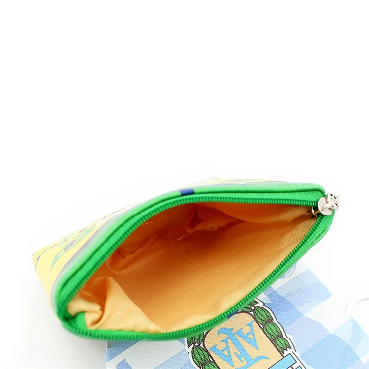 2018 Russia World Cup Pattern PU Leather Coin Purse - Flag of Brazil