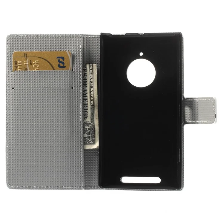 Multiple Owls Leather Stand Case Accessory for Nokia Lumia 830