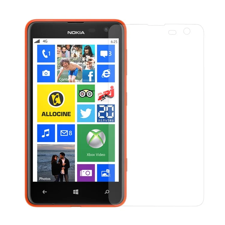 0.3mm Tempered Glass Screen Film for Nokia Lumia 625 Anti-explosion Arc Edge