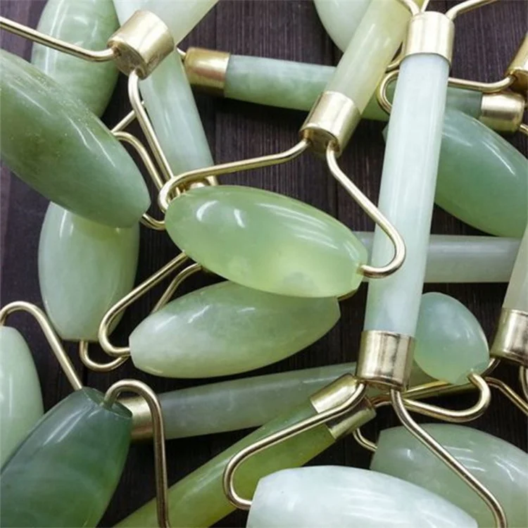 Jade Roller Facial Face Neck Slimming Massager Beauty Tool