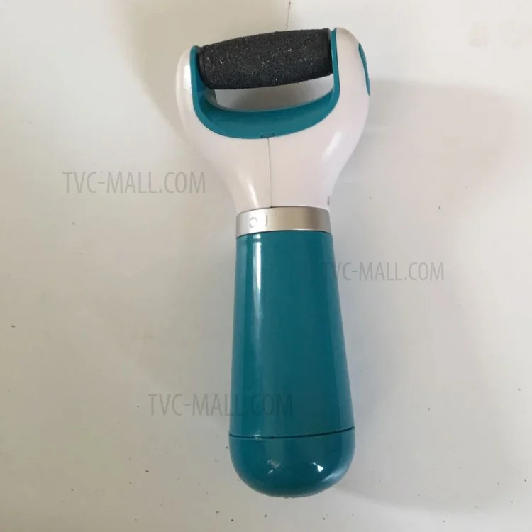 Electronic Pedicure Foot File Callus Remover Foot Care Tool Shaves with 2 Rollers - Blue