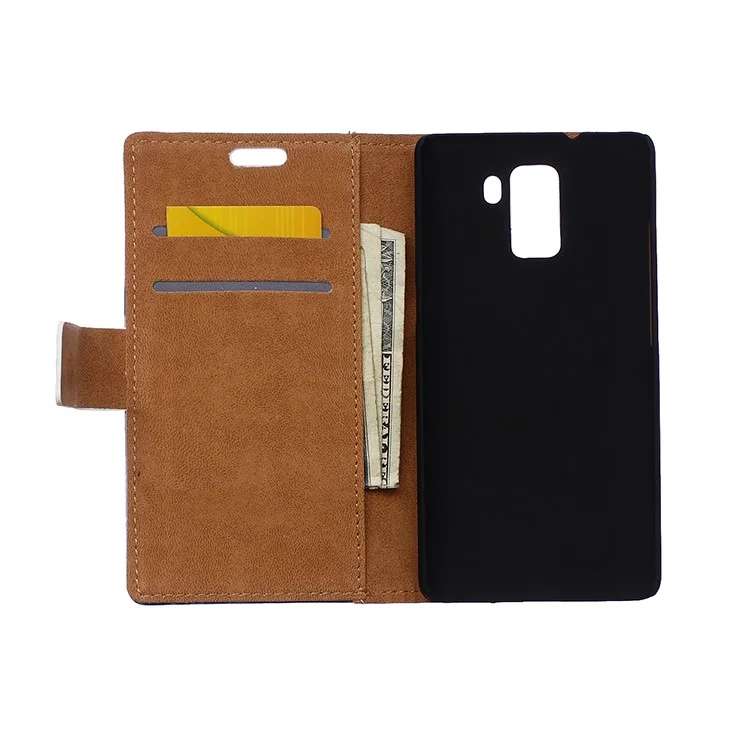 Flip Wallet Stand Leather Shell for Huawei Honor 7 / 7 Premium - Tiger Head