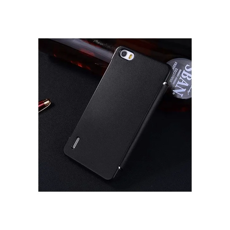 Slim Flip Leather Case for Huawei Honor 6 - Black
