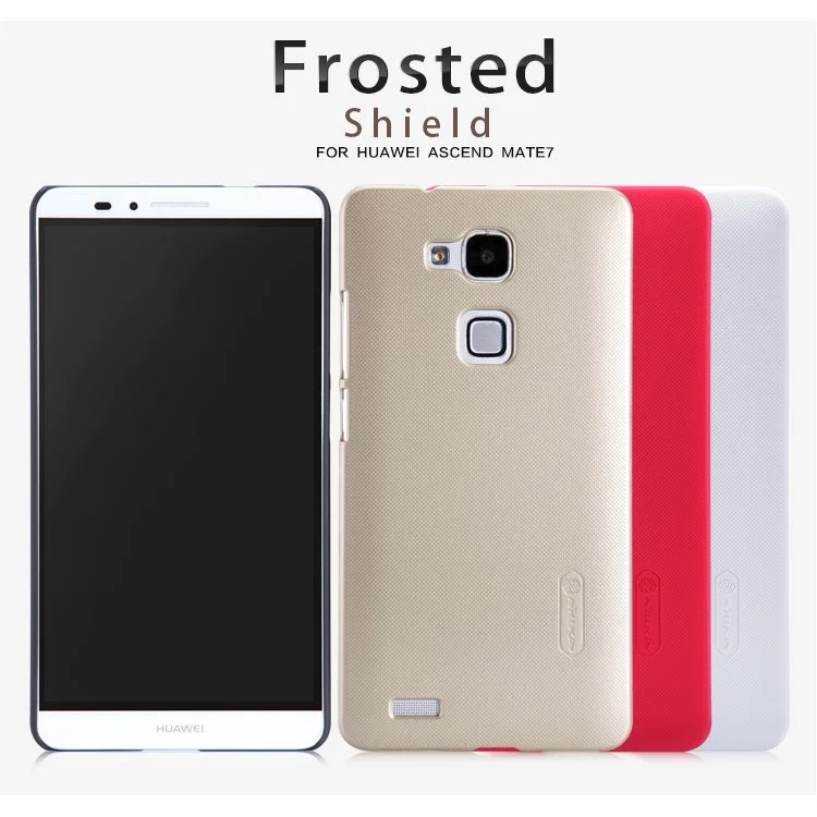 Nillkin Super Frosted Shield Plastic Case for HUAWEI Ascend Mate7 - Black