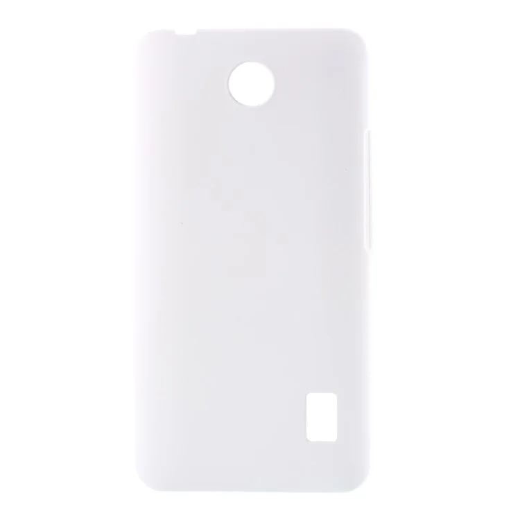 Rubberized Hard Plastic Cover for Huawei Y635 - White