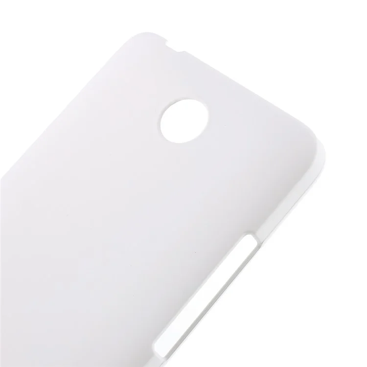 Rubberized Hard Plastic Cover for Huawei Y635 - White