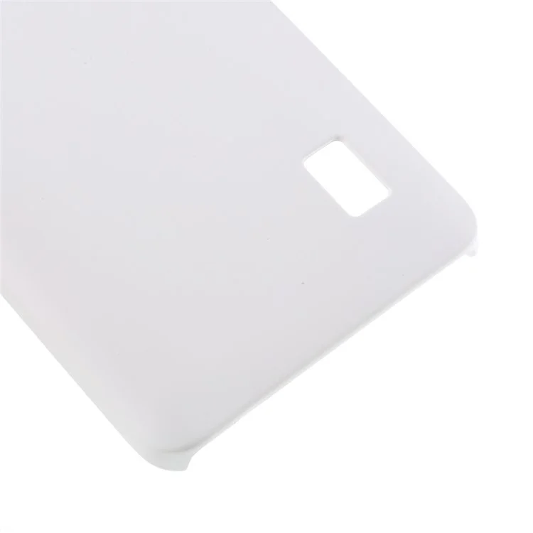Rubberized Hard Plastic Cover for Huawei Y635 - White