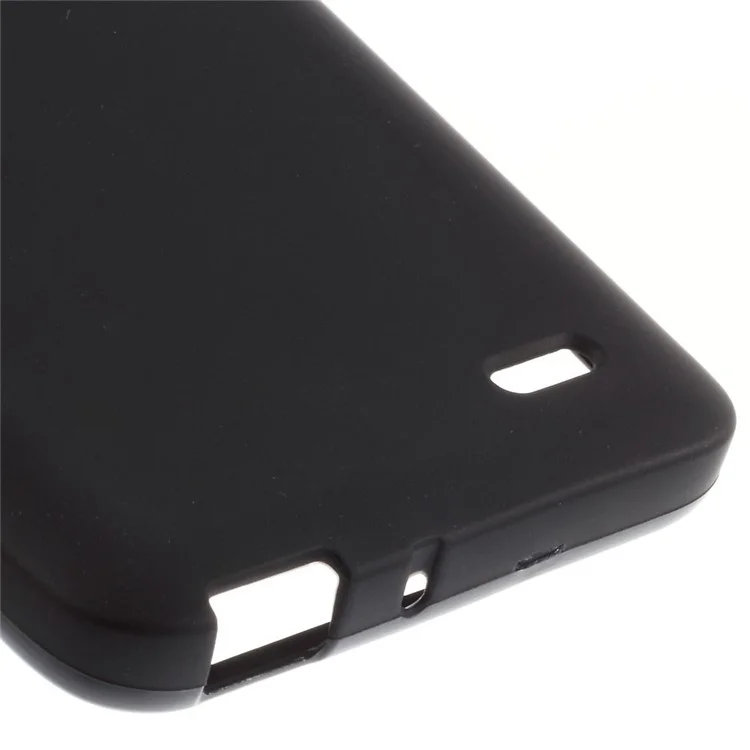 For Huawei Ascend G630 Double-sided Matte TPU Case - Black