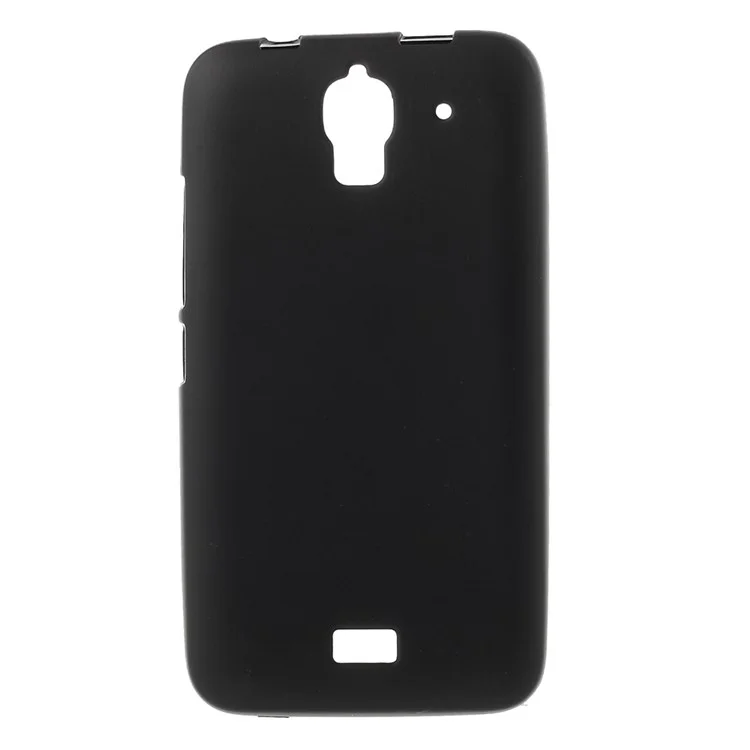 Matte Soft TPU Gel Case for Huawei Y360 - Black
