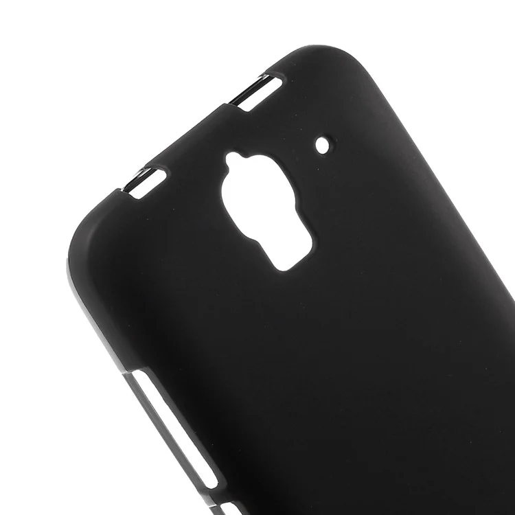 Matte Soft TPU Gel Case for Huawei Y360 - Black