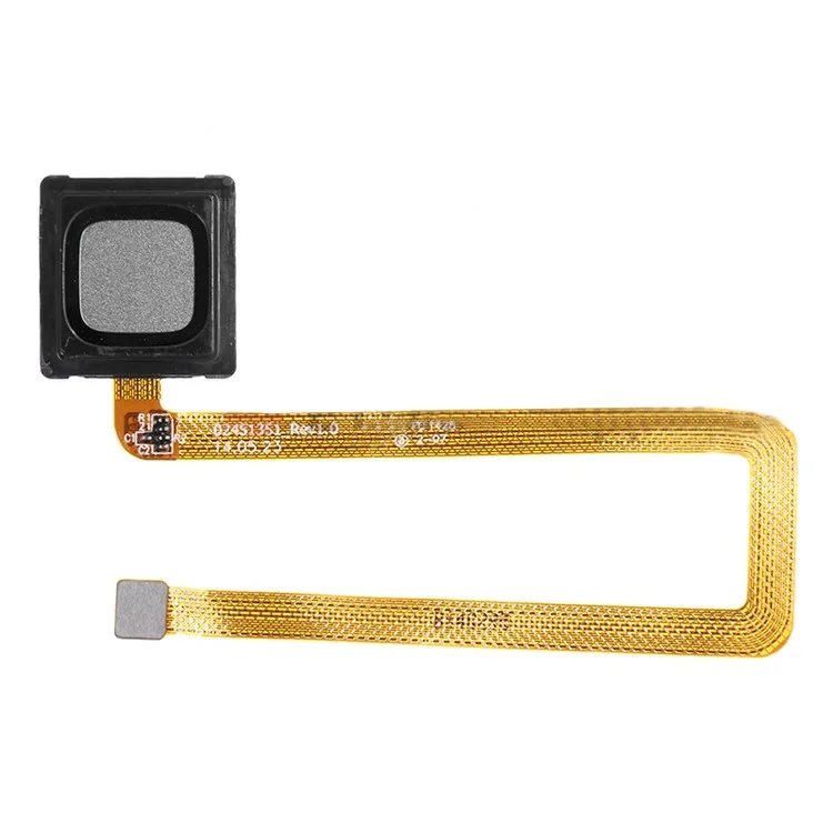 Black Fingerprint Identification Home Button Replace Part for Huawei Ascend Mate7