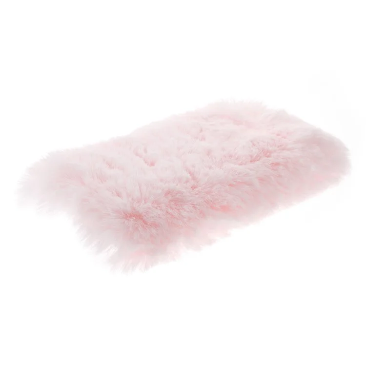 Soft Fur Coated Rhinestone TPU Cover for Huawei P9 Lite/G9 Lite - Pink