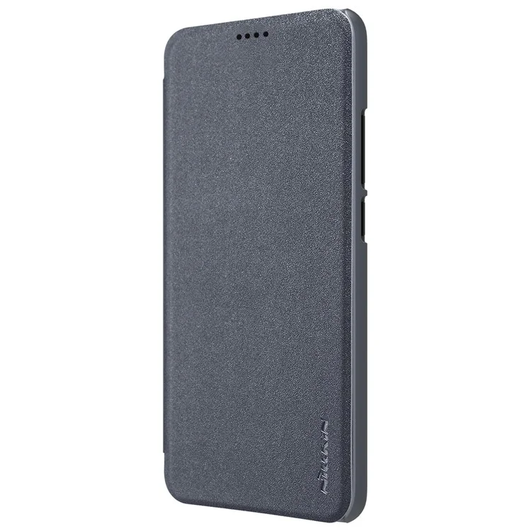 NILLKIN Sparkle Series for Huawei Honor 10 Flip Leather Mobile Phone Case Cover - Black