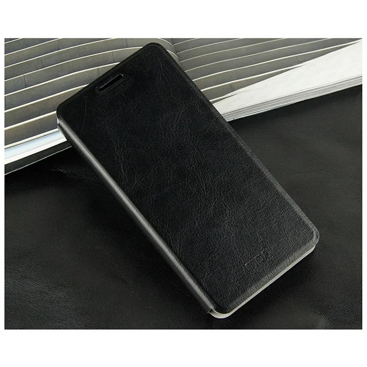 MOFI Rui Series Leather Case for Xiaomi 4 MI4 w/ Stand - Black