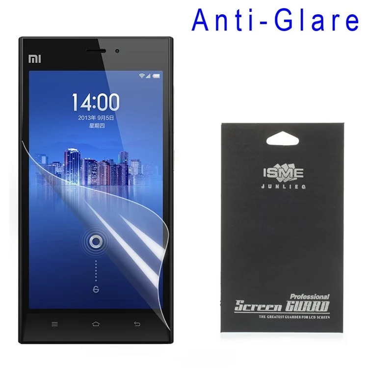 Anti-glare Matte Screen Protector for Xiaomi 3 MI3 (With Black Packaging)