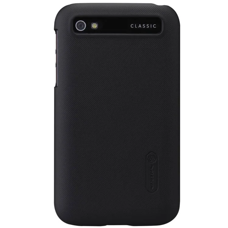 NILLKIN for Blackberry Classic Q20 Super Frosted Shield Hard Plastic Case w/ Screen Protector - Black