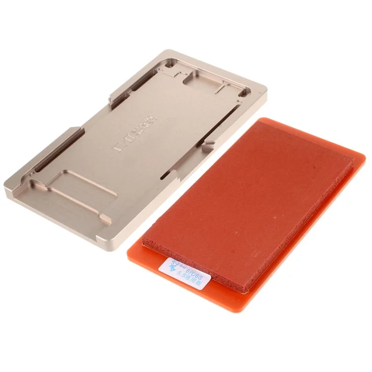 Front Screen Glass Lens with Frame Laminating Aligning Mould Kit for iPhone 6s Plus