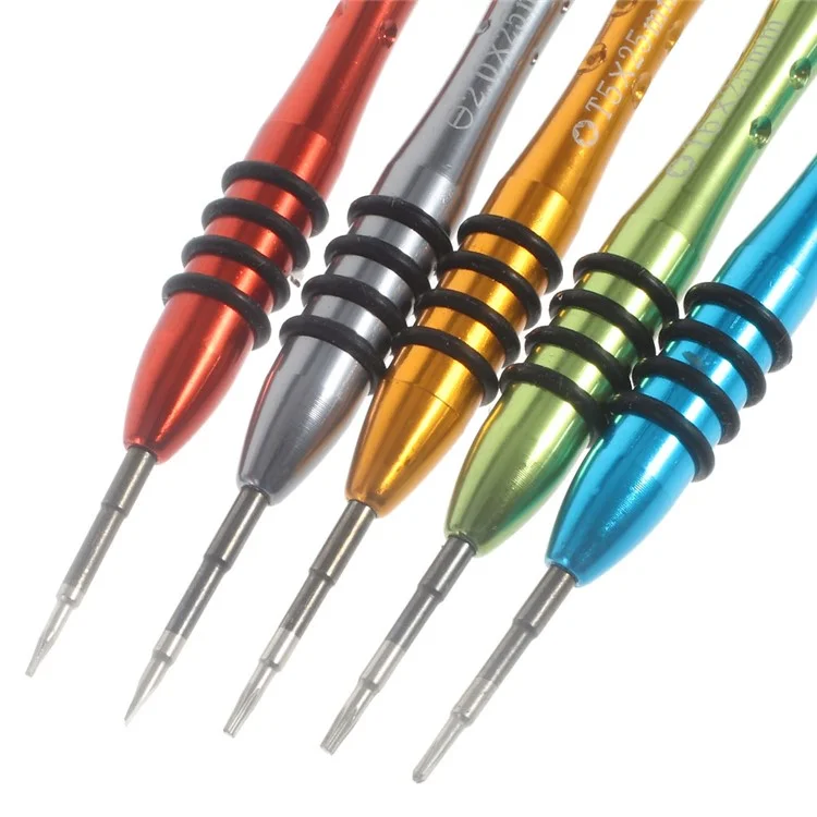 JF-860 7 in 1 Precision Repair Open Tool Kit Screwdriver Set for iPhone Samsung HTC Motorola